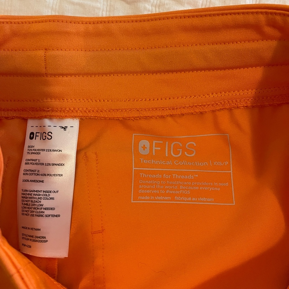FIGS Zamora Jogger Scrub Pants size XXS petite - Picture 5 of 5